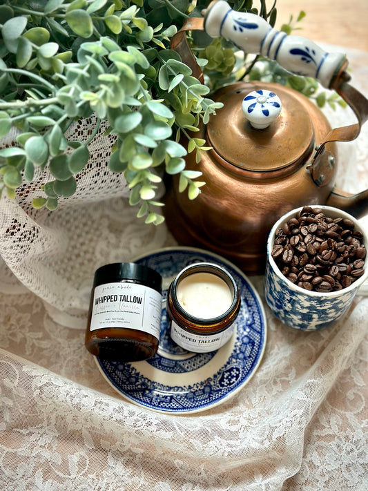 Morning Brew Whipped Tallow | Coffee + Vanilla Infused