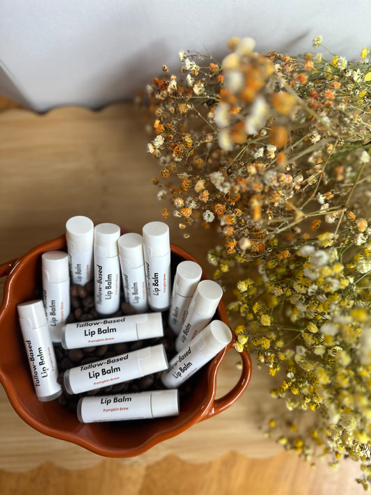 Pumpkin Brew Lip Balm | Infused with Real Pumpkin Spice Coffee