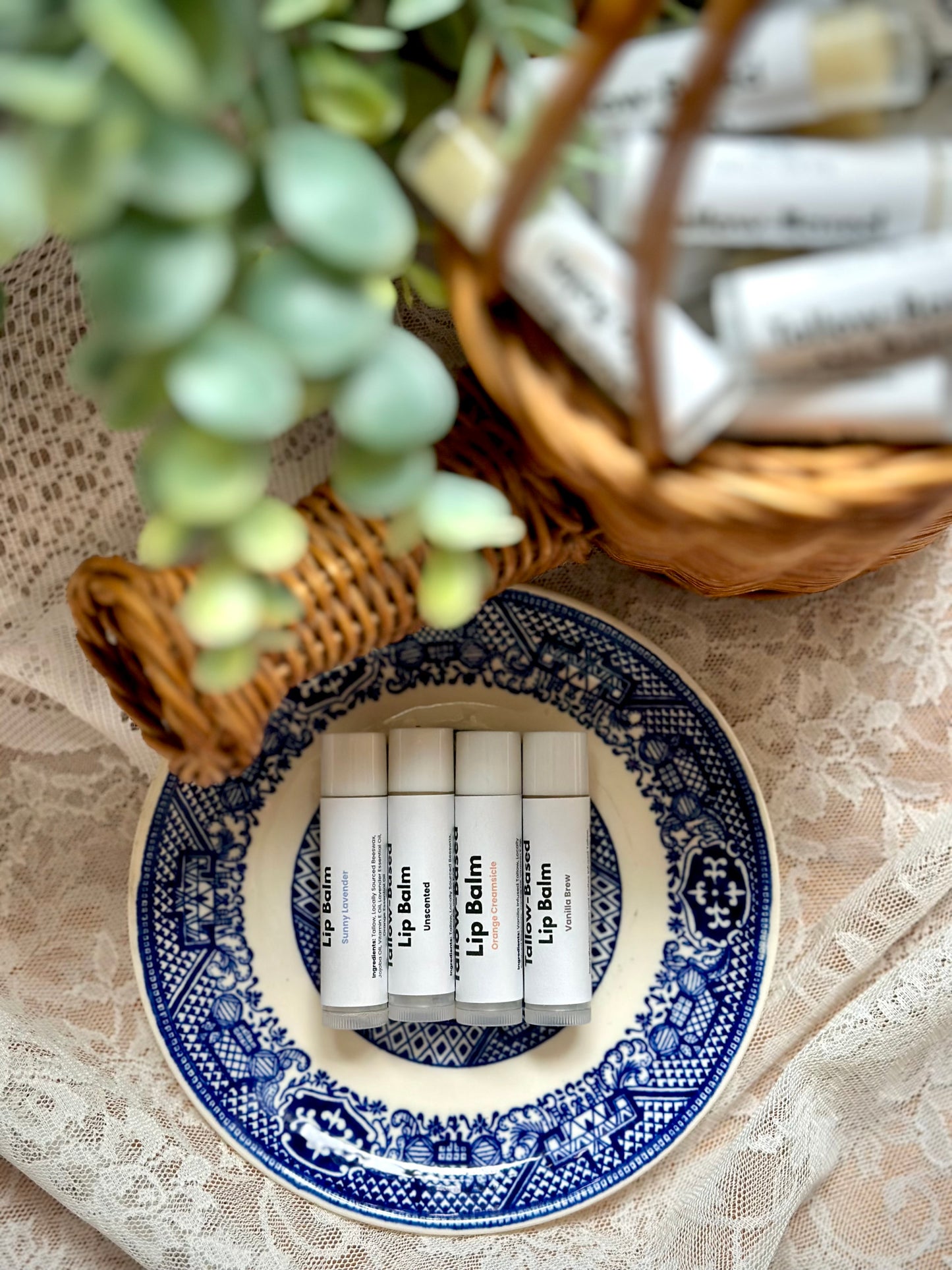 Nourishing Tallow Lip Balm – Handmade, All-Natural Moisture for Soft, Healthy Lips