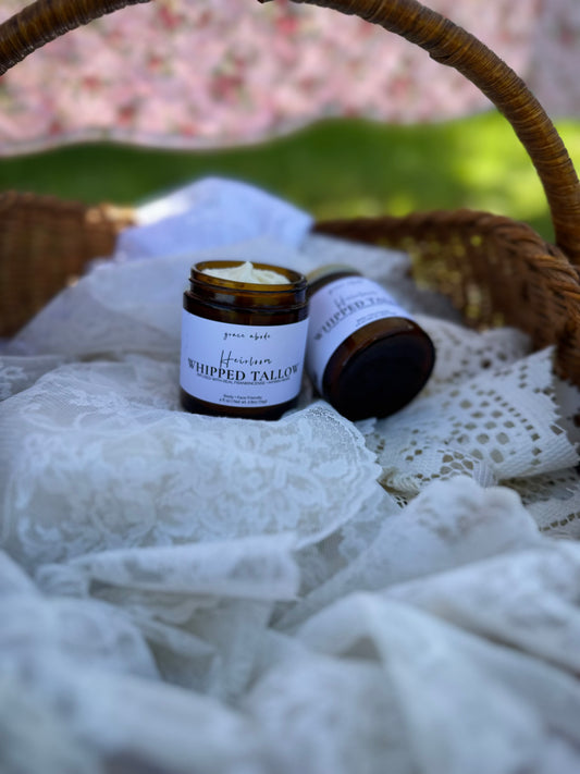 Heirloom | Frankincense & Myrrh infused Whipped Tallow